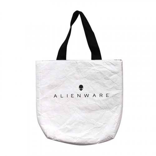 White tyvek paper bag