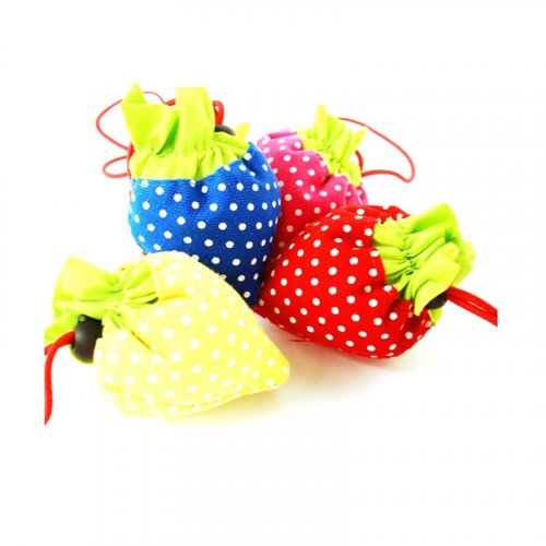 Strawberry polyester bag