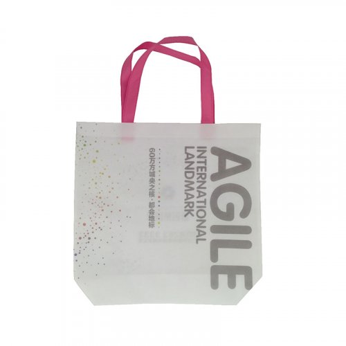 Non woven bag with silk screen printing