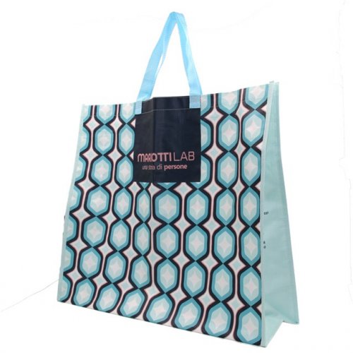 polyester handle PP Woven bag with lamination