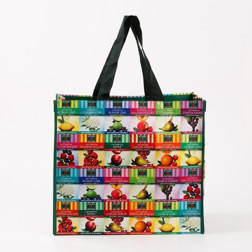 Short polyester handle CMYK printing woven bag