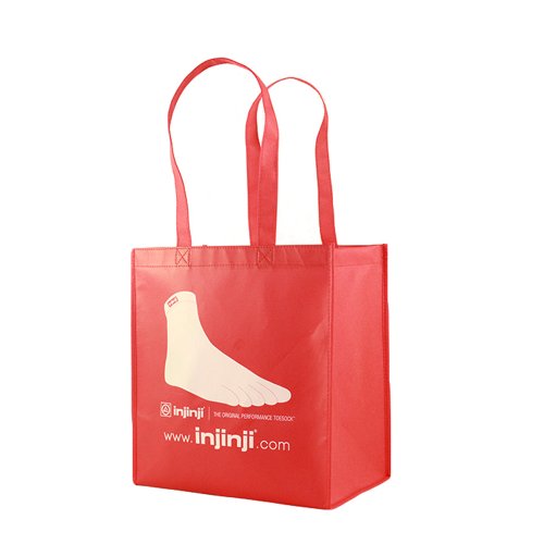 GRS Polypropylene woven Fabric Carry Bag for shoes