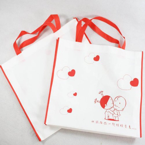 According GRS standard non woven shopping bag with custom logo