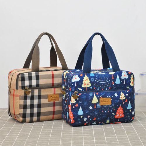 Polyester cooler bag for lunch