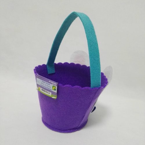 Promotional recycled different color felt bag for shopping
