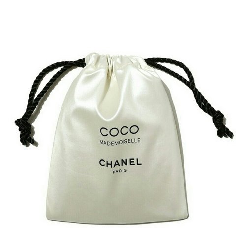 Satin drawstring bag