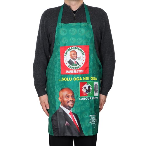 Custom logo printed polyester apron
