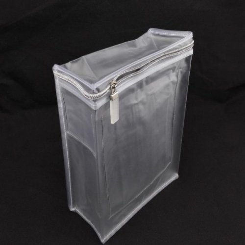Matte PVC zipper bag for amazon