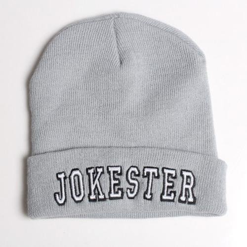 Embroidery acrylic knitted hat beanies for amazon