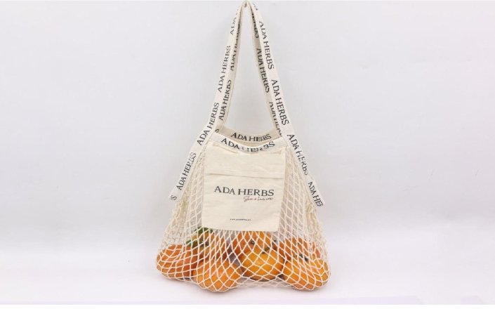 Cotton wire net mesh bag