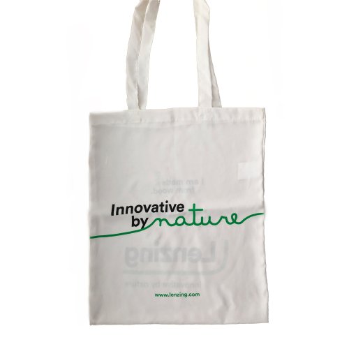 Natural wood fiber Lyocell Tencel tote bag