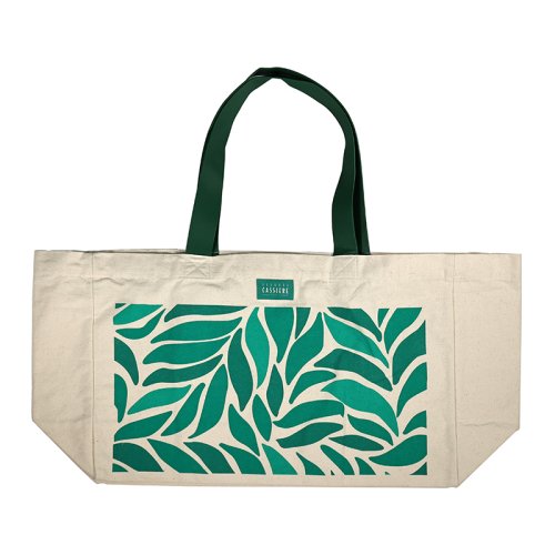 PU handles cotton bag