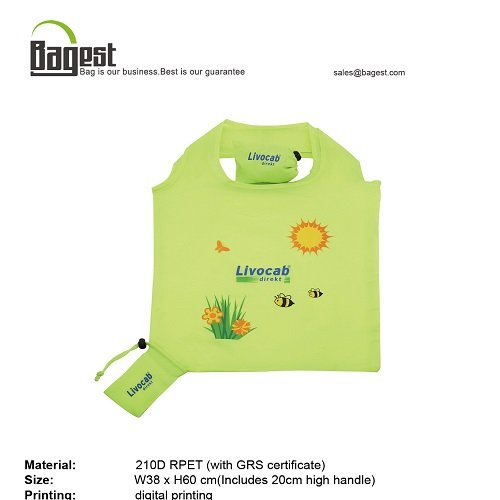 210D RPET drawstring bag price