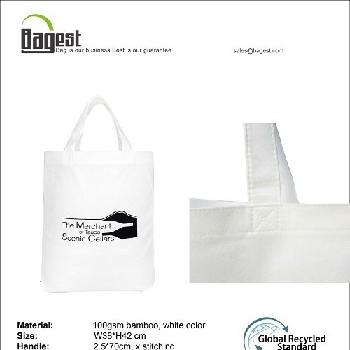 bamboo fabric shopping bags with GRS certification price