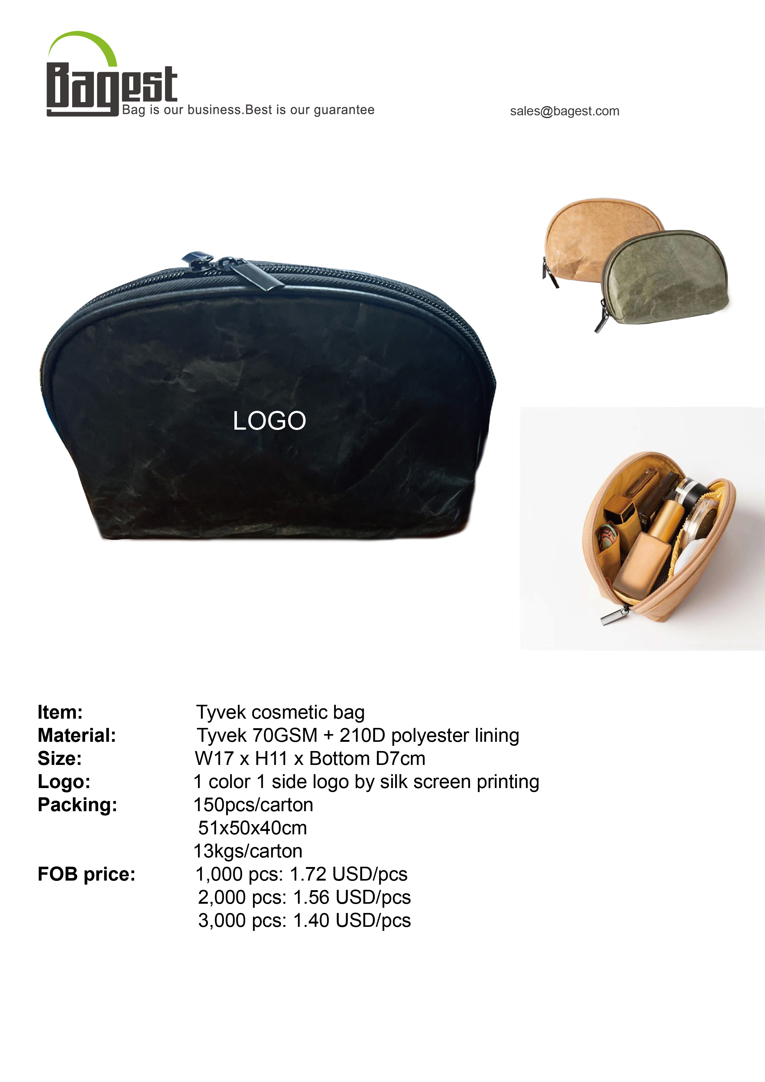 Tyvek cosmetic bag-01