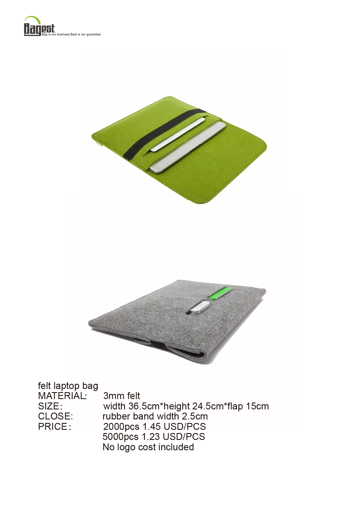 felt laptop bag price